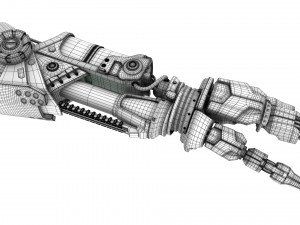 Robot hand 3D Model