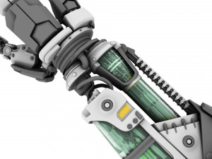 Robot hand 3D Model