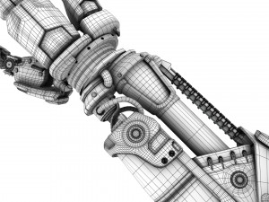 Robot hand 3D Model