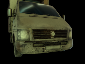 pbr cargo truck 3D Model