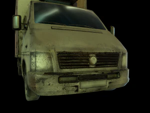 pbr cargo truck 3D Model