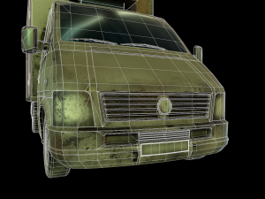 pbr cargo truck 3D Model