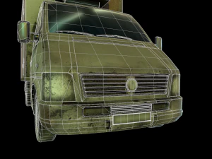 pbr cargo truck 3D Model