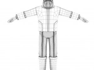 cartoon rigged character 5 3D Model