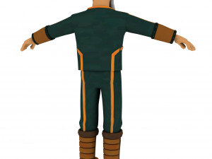 cartoon rigged character 5 3D 모델