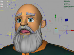 cartoon rigged character 5 3D 모델