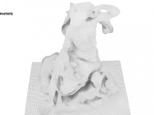 statue of amphitrite 3D Model