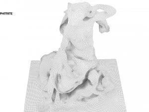 statue of amphitrite 3D Model