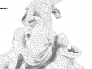 statue of amphitrite 3D Model