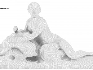 statue of amphitrite 2 3D Model
