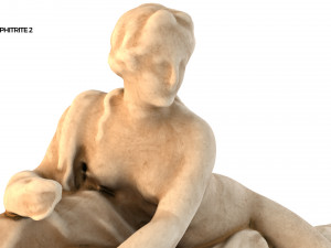 statue of amphitrite 2 3D Model