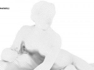 statue of amphitrite 2 3D Model