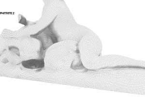 statue of amphitrite 2 3D Model