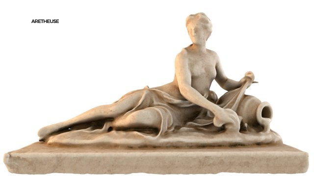 statue of aretheuse 3D Model .c4d .max .obj .3ds .fbx .stl .blend 
