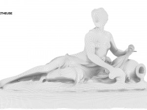 statue of aretheuse 3D Model