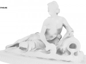 statue of aretheuse 3D Model