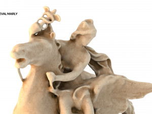 statue of cheval marly 3D Model