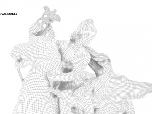 statue of cheval marly 3D Model