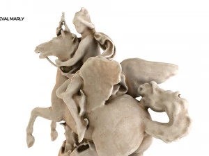 statue of cheval marly 3D Model