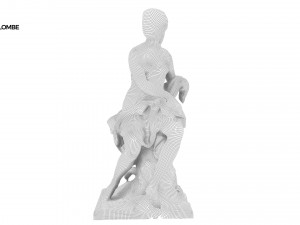 statue of colombe Model 3D