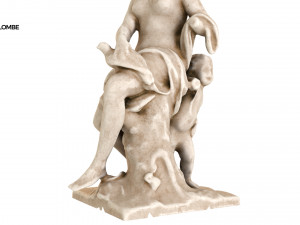 statue of colombe Model 3D