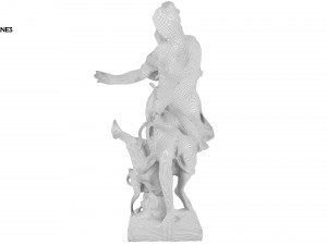 statue of diane 3 Modelo 3D