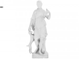 statue of diane 2 Modelo 3D