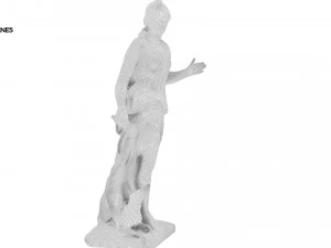 statue of diane 5 3D Model
