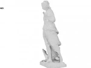 statue of diane 5 3D Model