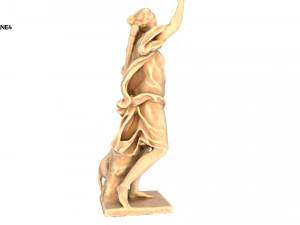 statue of diane 4 3D Model
