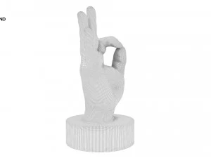 statue of hand 3D Model