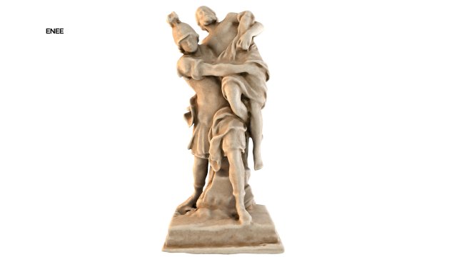 statue of enee 3D Модель .c4d .max .obj .3ds .fbx .stl .blend 