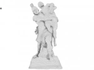 statue of enee 3D Model