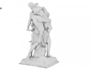 statue of enee 3D Model