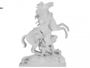 statue of marly 3D 모델