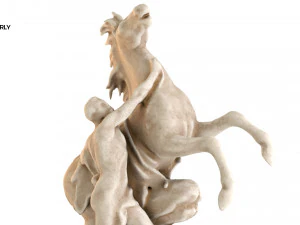 statue of marly 3D Model
