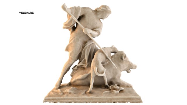 statue of meleagre 3D 모델 .c4d .max .obj .3ds .fbx .stl .blend 