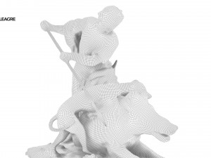 statue of meleagre 3D 모델