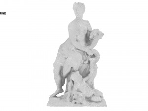 statue of marne 3D 模型