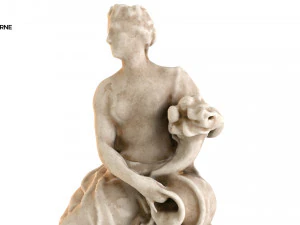 statue of marne 3D Model