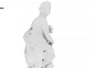 statue of marne 3D 模型