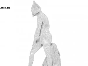 statue of philopoemen 3D Model
