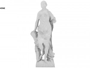 statue of pomone 3D मॉडल