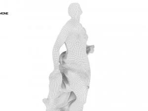 statue of pomone 3D Model