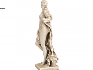 statue of pomone 3D मॉडल