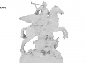 statue of renomme Modelo 3D