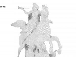 statue of renomme Modelo 3D