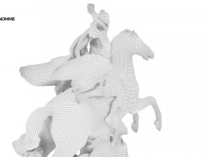 statue of renomme Modelo 3D