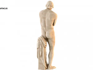 statue of spartacus 3D Model
