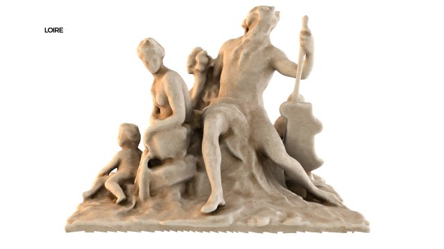 statue of loire 3D Model .c4d .max .obj .3ds .fbx .stl .blend 